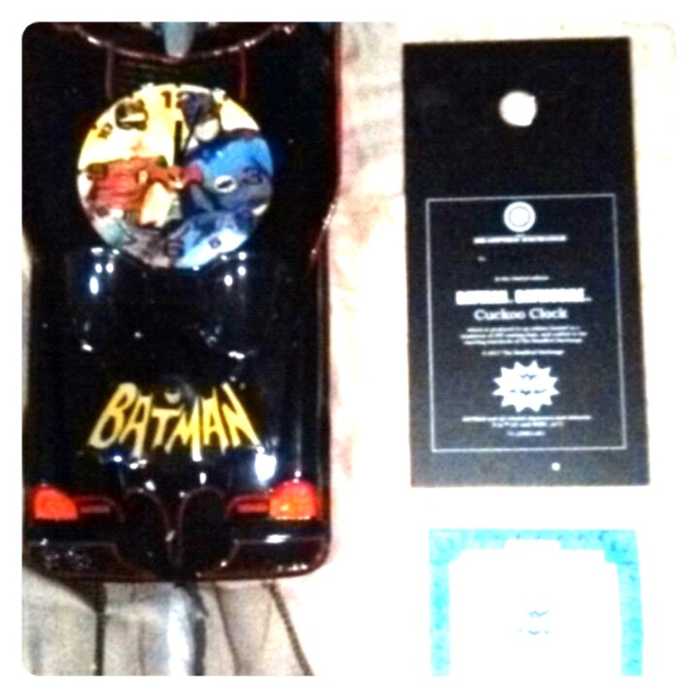 Limited Edition/ Collectors Batman Clock!